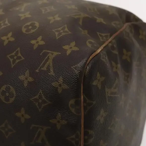 LOUIS VUITTON Monogram Keepall 55 Boston Bag M41424